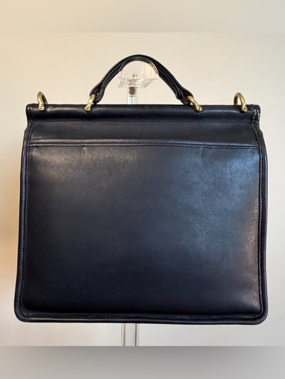 Vintage COACH Willis Top Handle Black Crossbody Costa Rica 9927 EUC - Picture 10 of 17